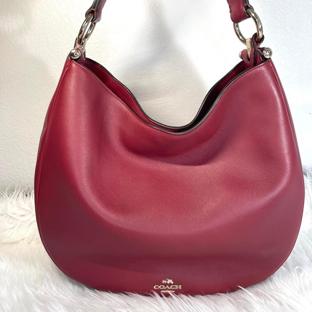 Coach Nomad in Black Cherry! Never Used!